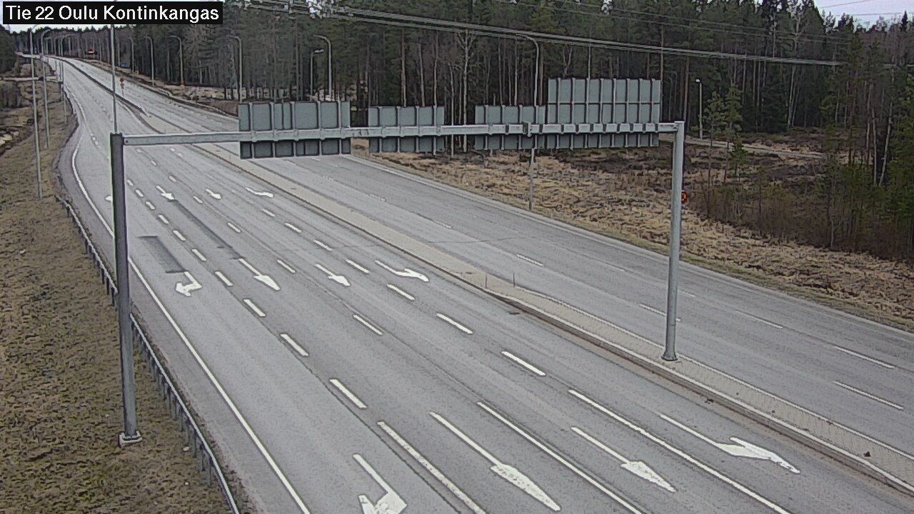 Kelikamerat Kuva Tie 22 Oulu Kaukovainio, Oulu, Pohjois-Pohjanmaa