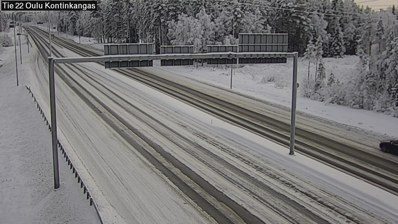 Kelikamerat Kuva Tie 22 Oulu Kaukovainio, Oulu, Pohjois-Pohjanmaa