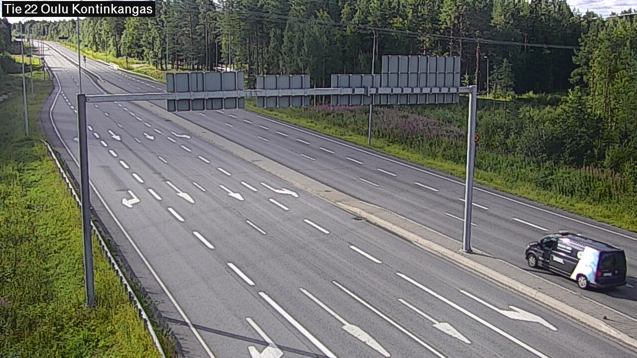 Kelikamerat Kuva Tie 22 Oulu Kaukovainio, Oulu, Pohjois-Pohjanmaa
