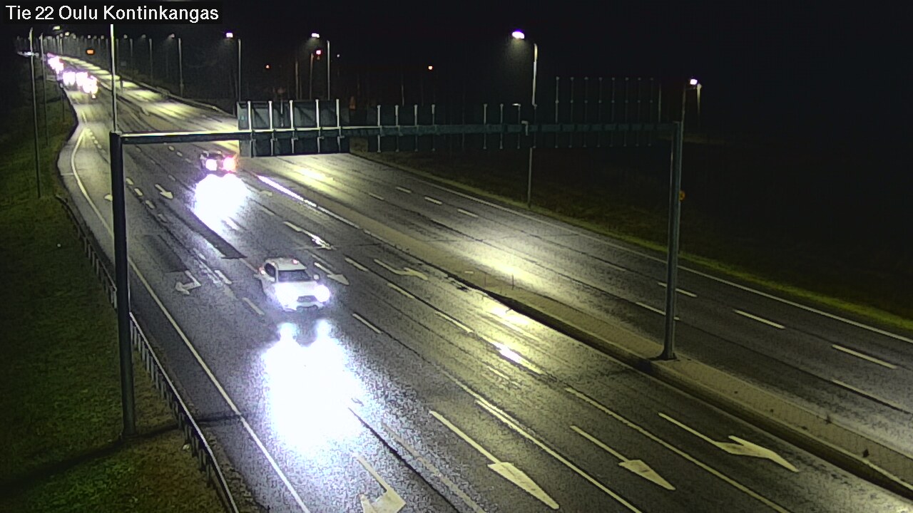 Kelikamerat Kuva Tie 22 Oulu Kaukovainio, Oulu, Pohjois-Pohjanmaa