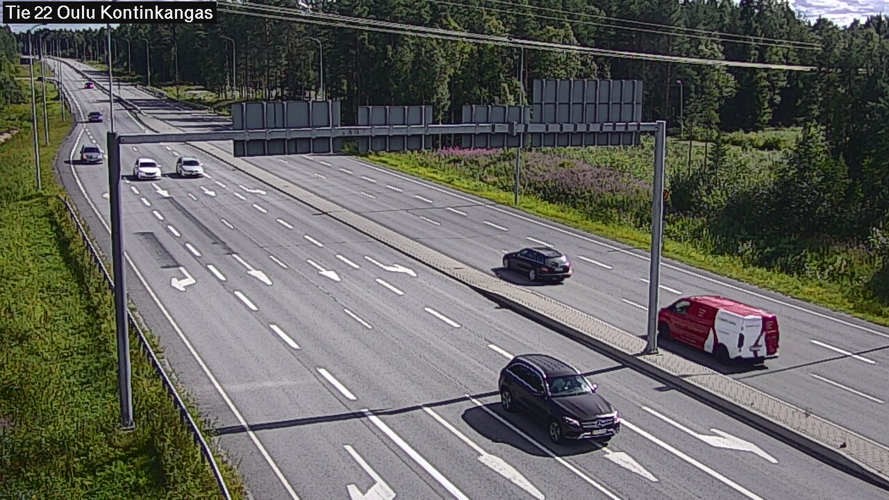 Kelikamerat Kuva Tie 22 Oulu Kaukovainio, Oulu, Pohjois-Pohjanmaa