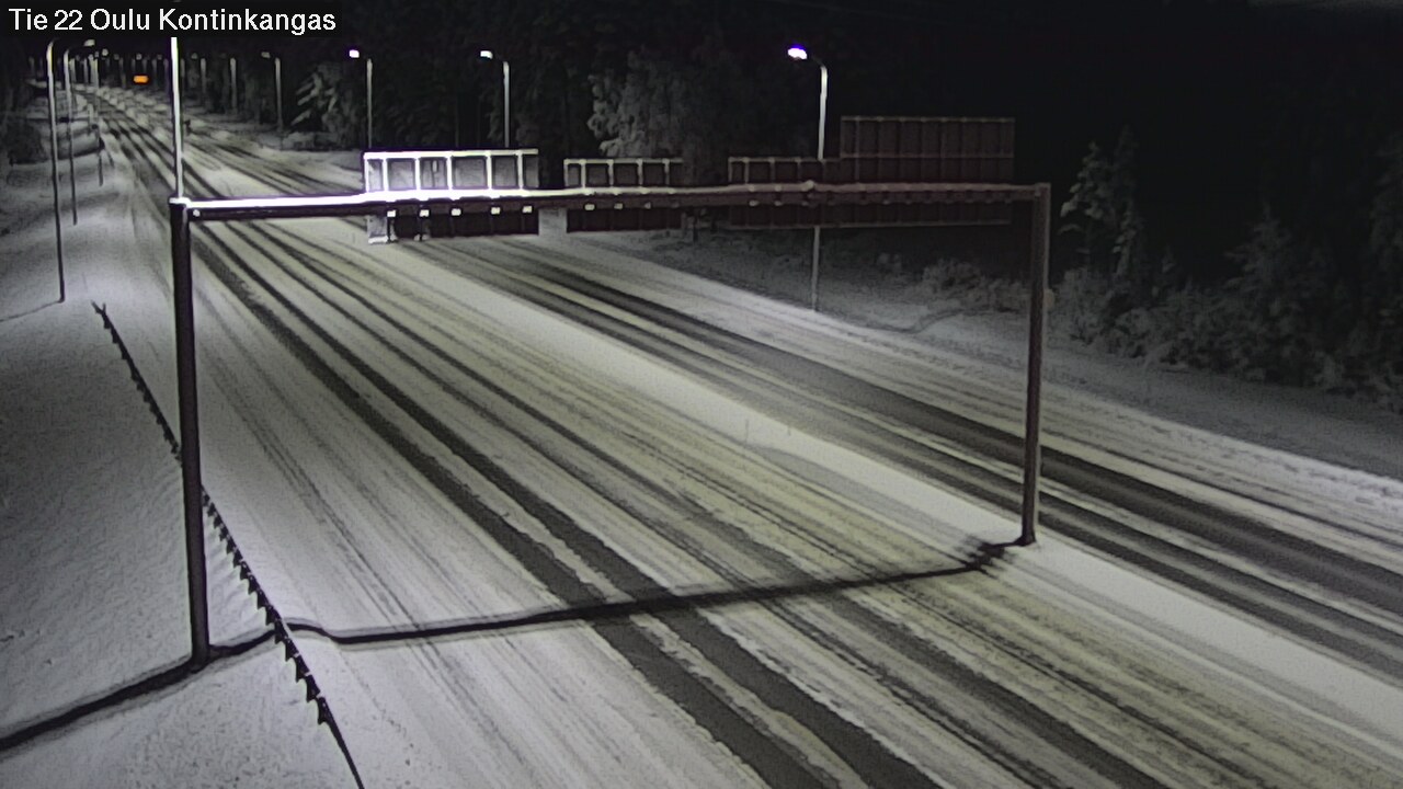 Kelikamerat Kuva Tie 22 Oulu Kaukovainio, Oulu, Pohjois-Pohjanmaa