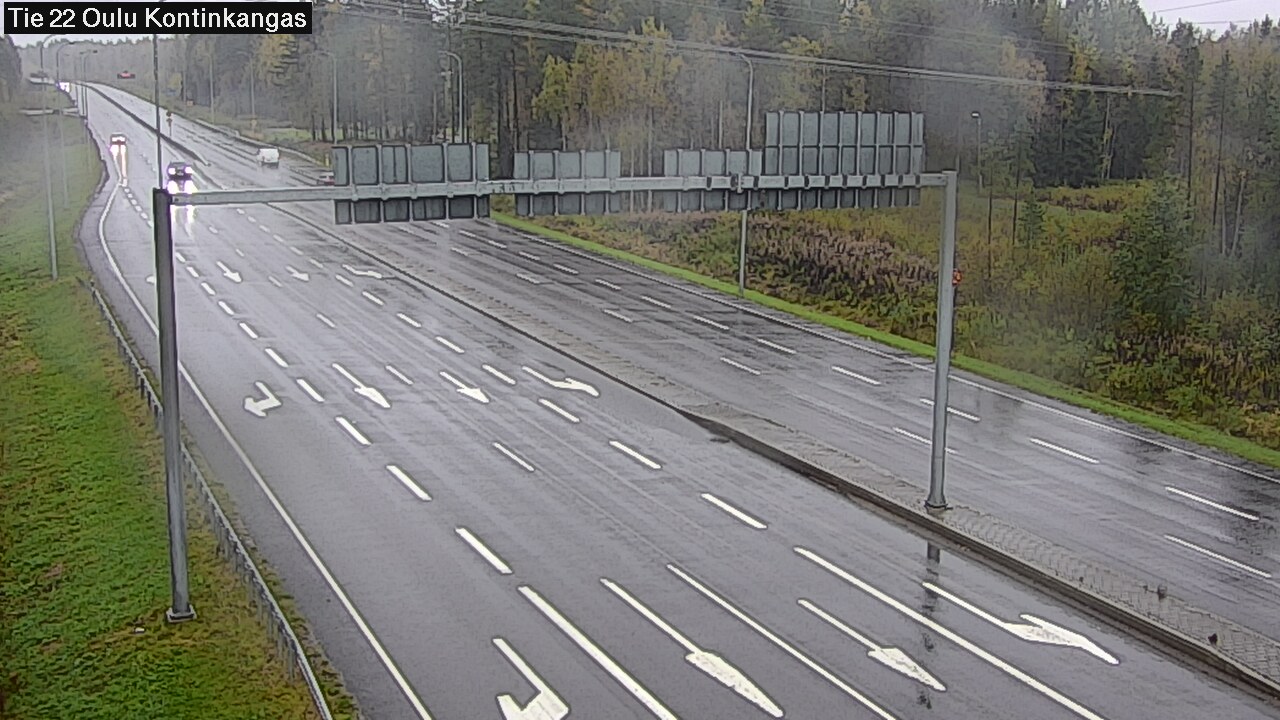 Weather Camera Image Road 22 Oulu Kaukovainio, Oulu, Pohjois-Pohjanmaa