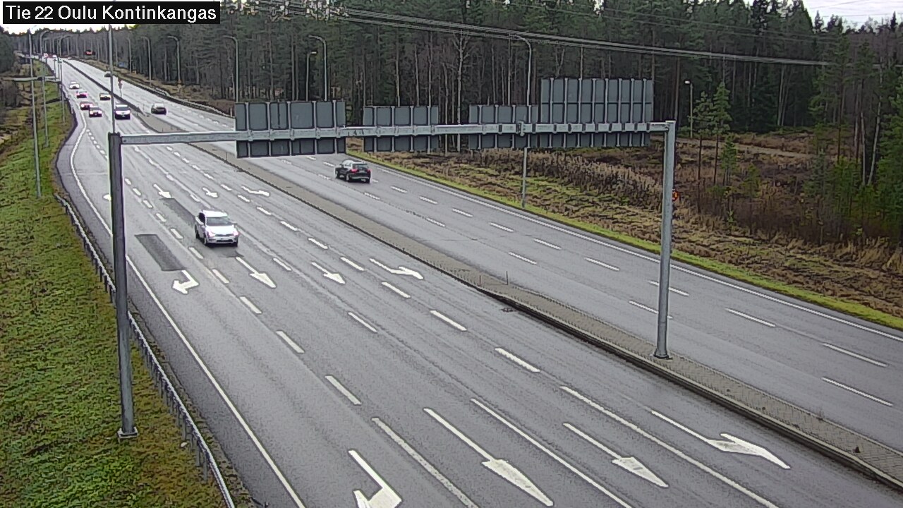 Kelikamerat Kuva Tie 22 Oulu Kaukovainio, Oulu, Pohjois-Pohjanmaa