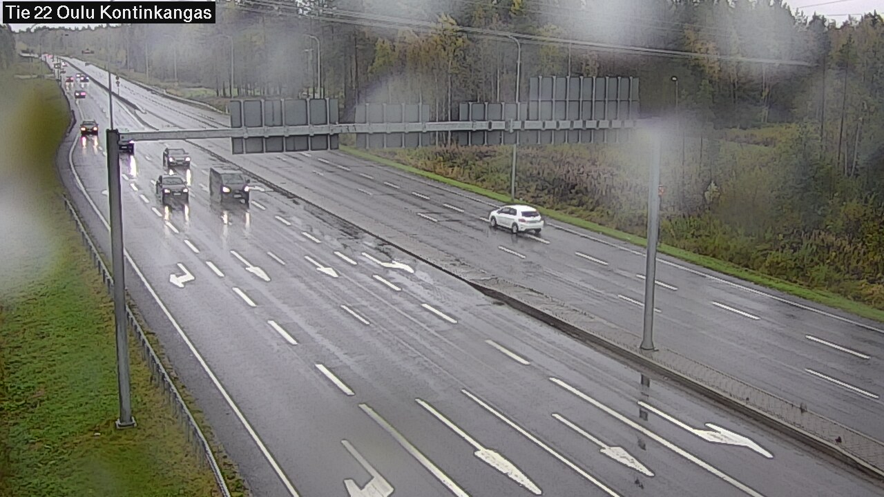 Weather Camera Image Road 22 Oulu Kaukovainio, Oulu, Pohjois-Pohjanmaa