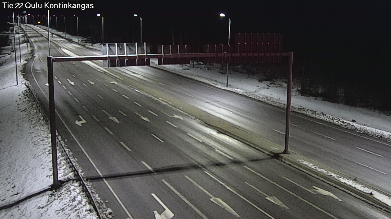 Kelikamerat Kuva Tie 22 Oulu Kaukovainio, Oulu, Pohjois-Pohjanmaa