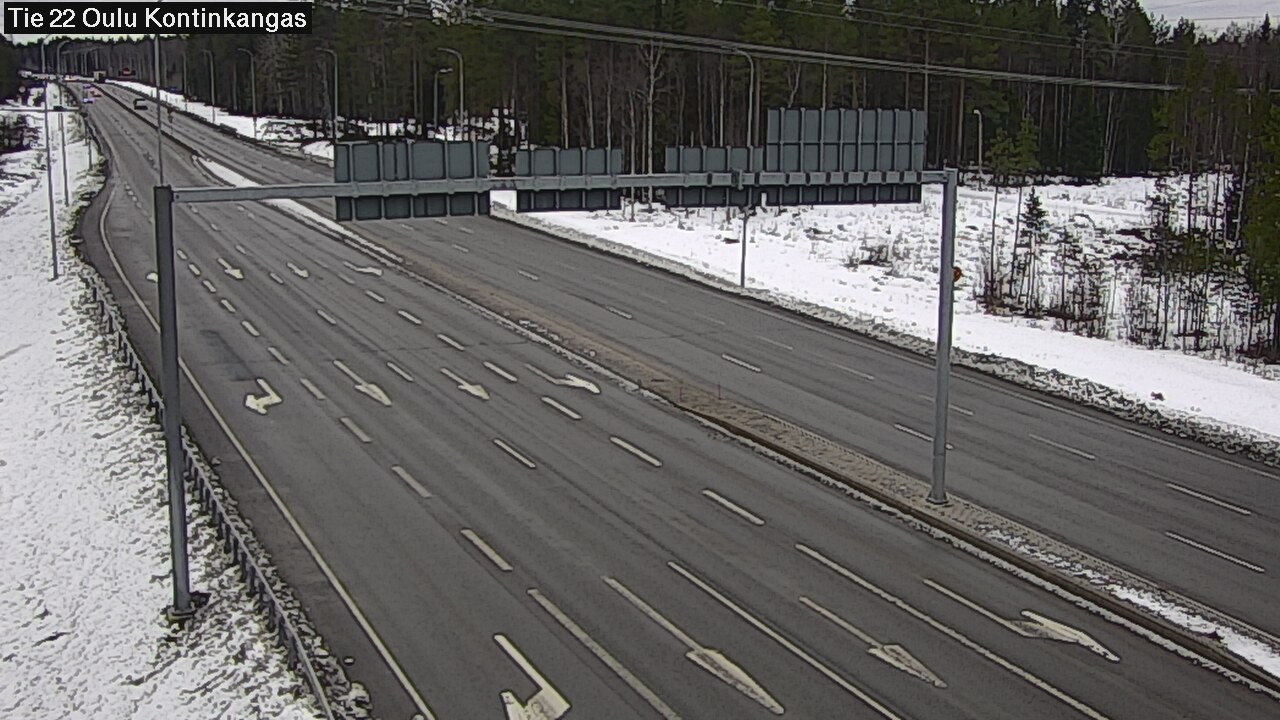 Kelikamerat Kuva Tie 22 Oulu Kaukovainio, Oulu, Pohjois-Pohjanmaa