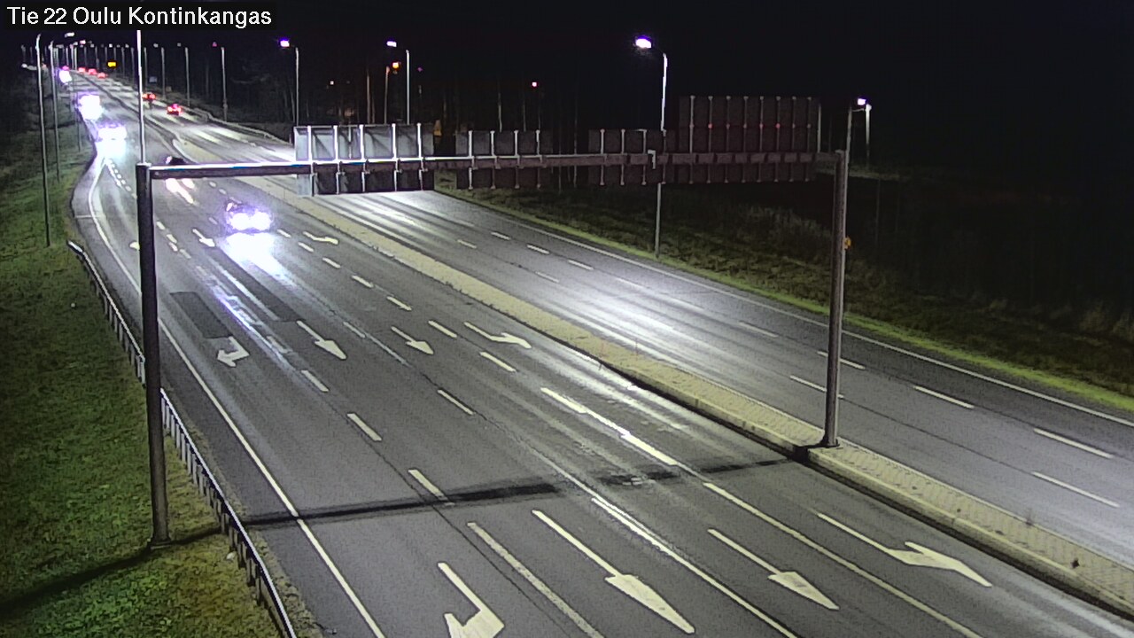 Kelikamerat Kuva Tie 22 Oulu Kaukovainio, Oulu, Pohjois-Pohjanmaa