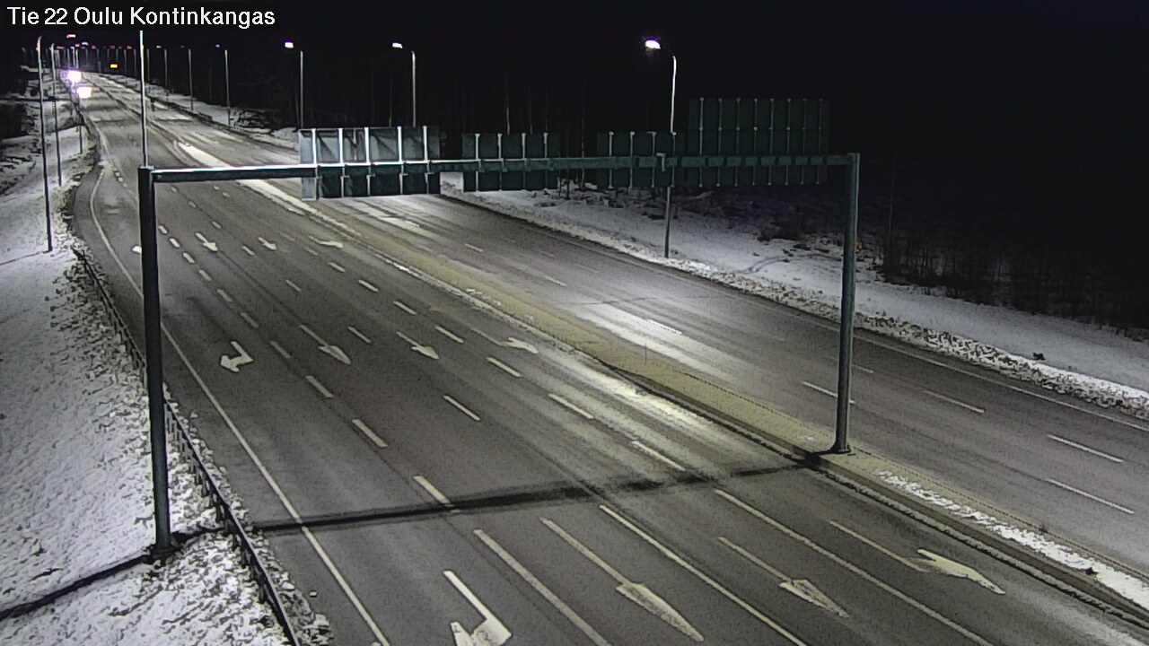 Kelikamerat Kuva Tie 22 Oulu Kaukovainio, Oulu, Pohjois-Pohjanmaa