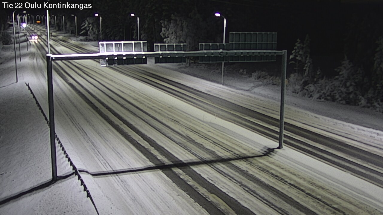 Kelikamerat Kuva Tie 22 Oulu Kaukovainio, Oulu, Pohjois-Pohjanmaa