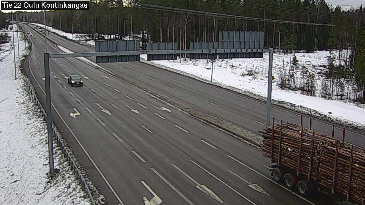 Kelikamerat Kuva Tie 22 Oulu Kaukovainio, Oulu, Pohjois-Pohjanmaa