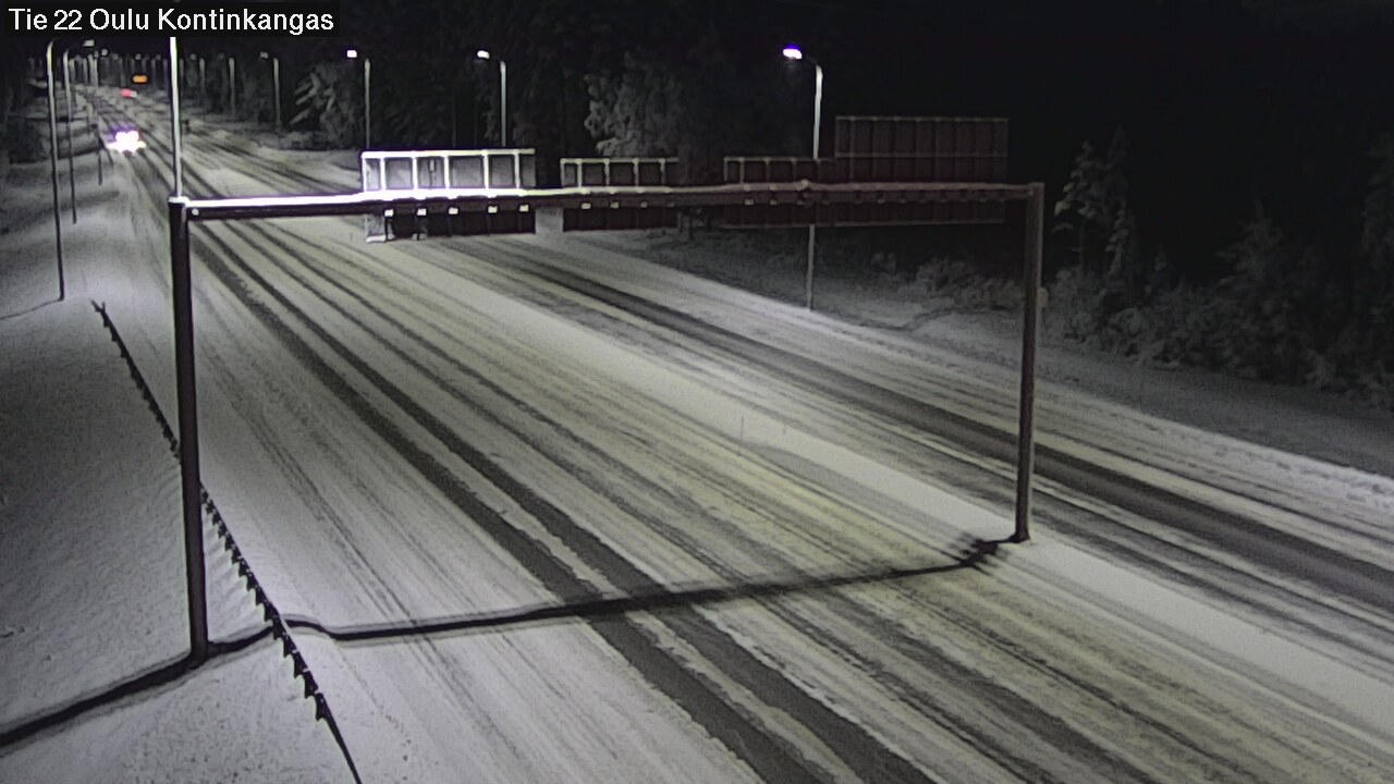 Kelikamerat Kuva Tie 22 Oulu Kaukovainio, Oulu, Pohjois-Pohjanmaa