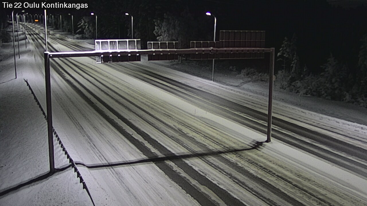 Kelikamerat Kuva Tie 22 Oulu Kaukovainio, Oulu, Pohjois-Pohjanmaa