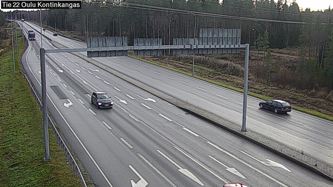 Kelikamerat Kuva Tie 22 Oulu Kaukovainio, Oulu, Pohjois-Pohjanmaa