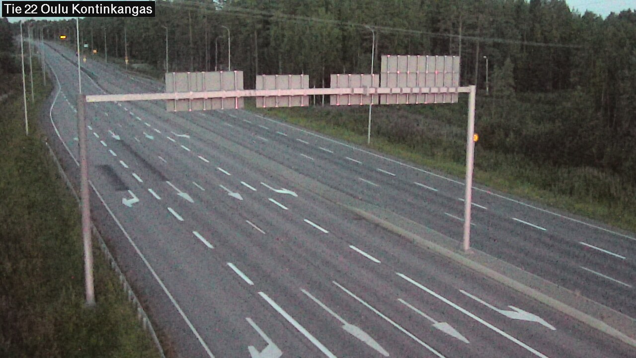 Kelikamerat Kuva Tie 22 Oulu Kaukovainio, Oulu, Pohjois-Pohjanmaa
