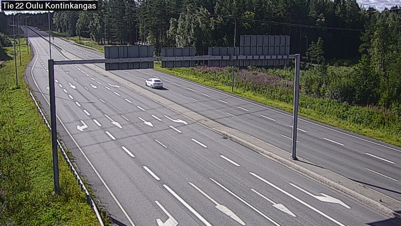 Kelikamerat Kuva Tie 22 Oulu Kaukovainio, Oulu, Pohjois-Pohjanmaa