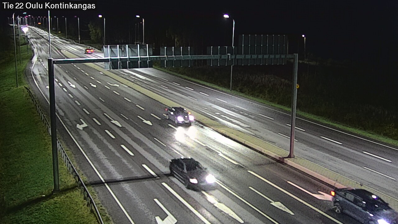Weather Camera Image Road 22 Oulu Kaukovainio, Oulu, Pohjois-Pohjanmaa
