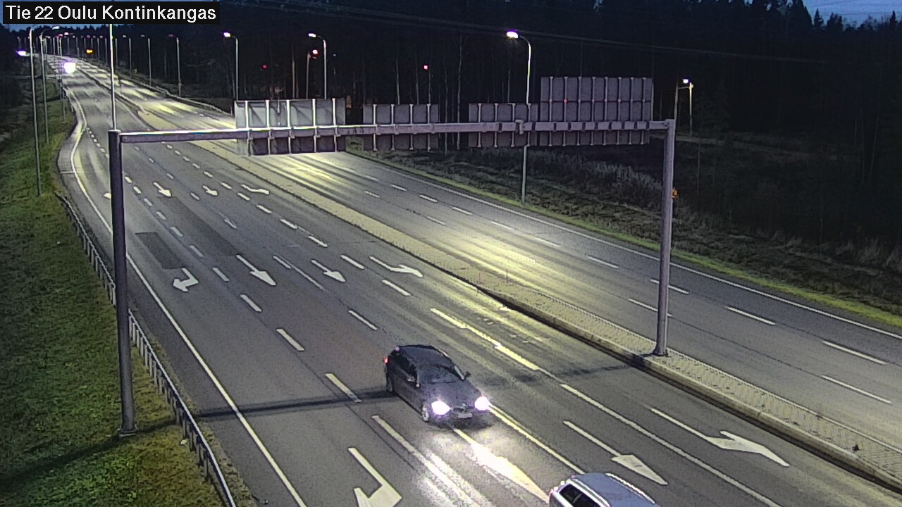 Kelikamerat Kuva Tie 22 Oulu Kaukovainio, Oulu, Pohjois-Pohjanmaa