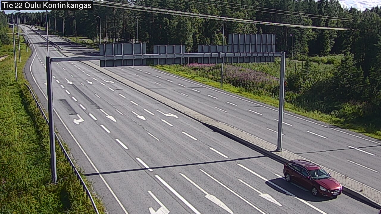 Kelikamerat Kuva Tie 22 Oulu Kaukovainio, Oulu, Pohjois-Pohjanmaa
