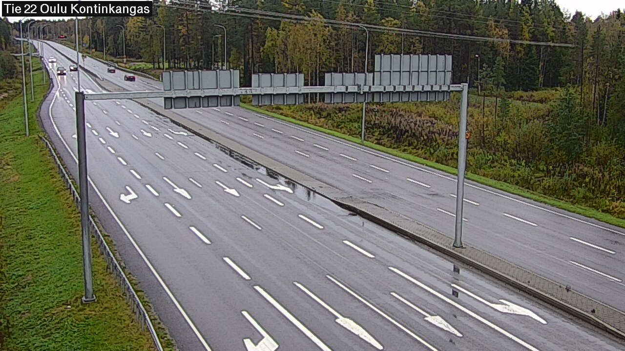 Kelikamerat Kuva Tie 22 Oulu Kaukovainio, Oulu, Pohjois-Pohjanmaa