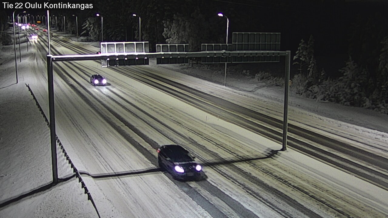 Kelikamerat Kuva Tie 22 Oulu Kaukovainio, Oulu, Pohjois-Pohjanmaa