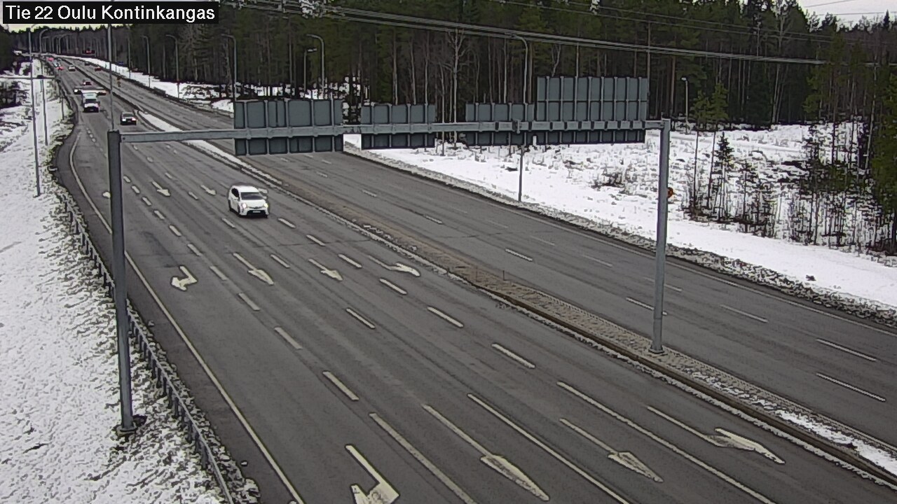 Kelikamerat Kuva Tie 22 Oulu Kaukovainio, Oulu, Pohjois-Pohjanmaa