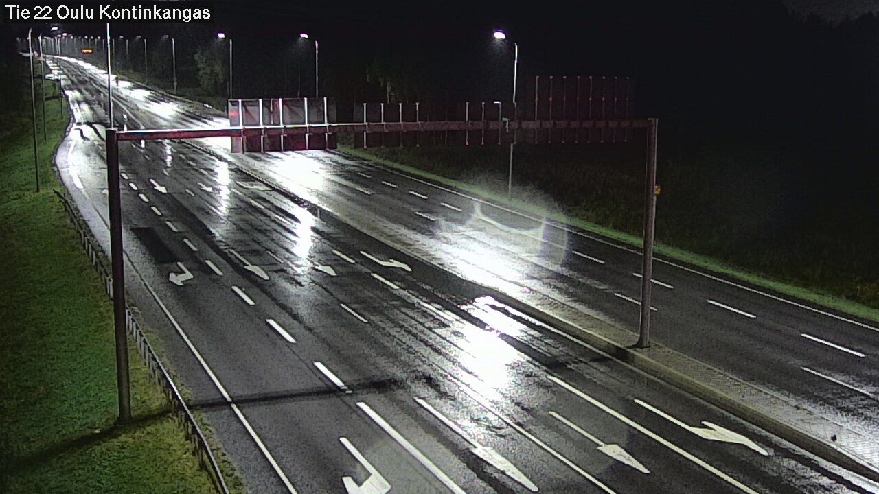 Weather Camera Image Road 22 Oulu Kaukovainio, Oulu, Pohjois-Pohjanmaa