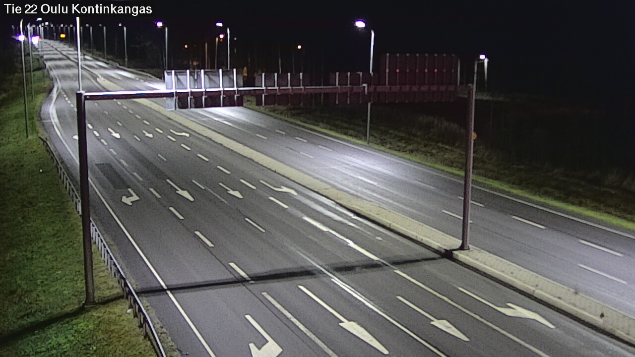 Kelikamerat Kuva Tie 22 Oulu Kaukovainio, Oulu, Pohjois-Pohjanmaa