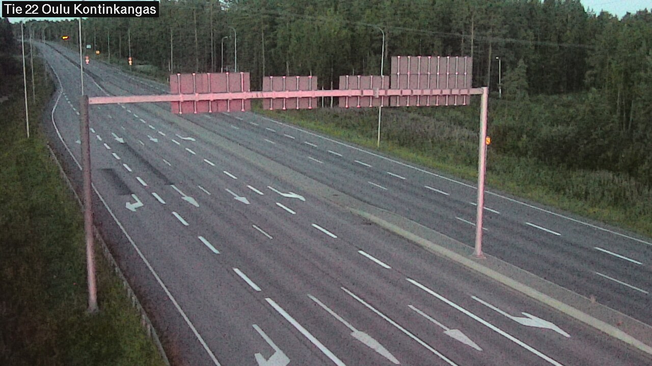 Kelikamerat Kuva Tie 22 Oulu Kaukovainio, Oulu, Pohjois-Pohjanmaa