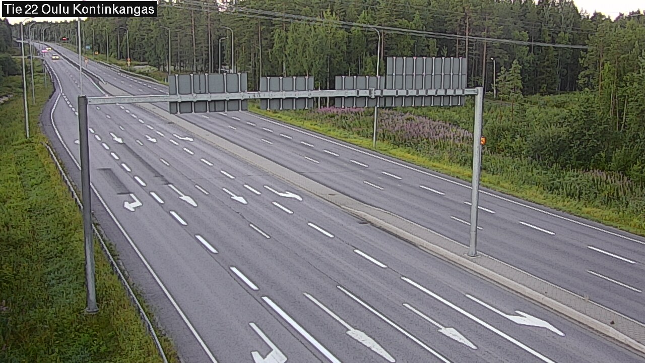 Kelikamerat Kuva Tie 22 Oulu Kaukovainio, Oulu, Pohjois-Pohjanmaa