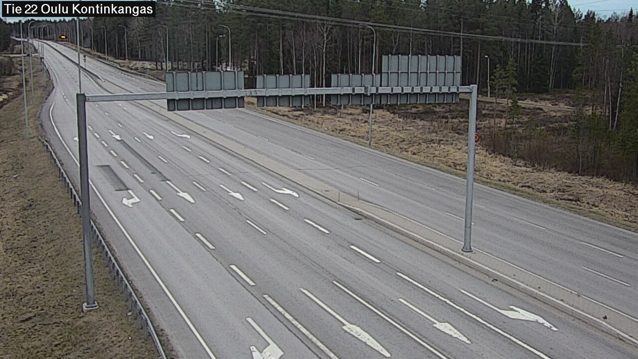 Kelikamerat Kuva Tie 22 Oulu Kaukovainio, Oulu, Pohjois-Pohjanmaa