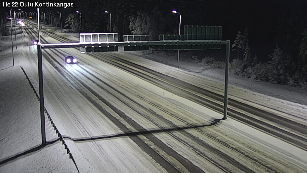 Kelikamerat Kuva Tie 22 Oulu Kaukovainio, Oulu, Pohjois-Pohjanmaa