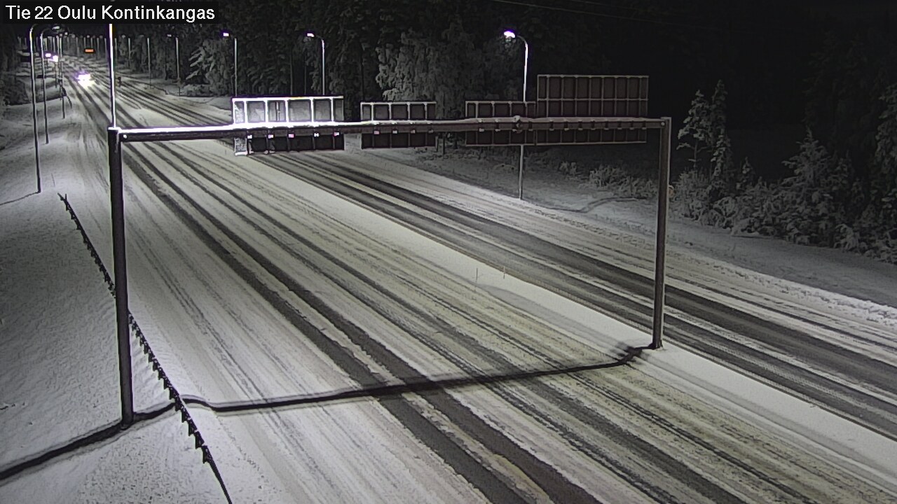 Kelikamerat Kuva Tie 22 Oulu Kaukovainio, Oulu, Pohjois-Pohjanmaa