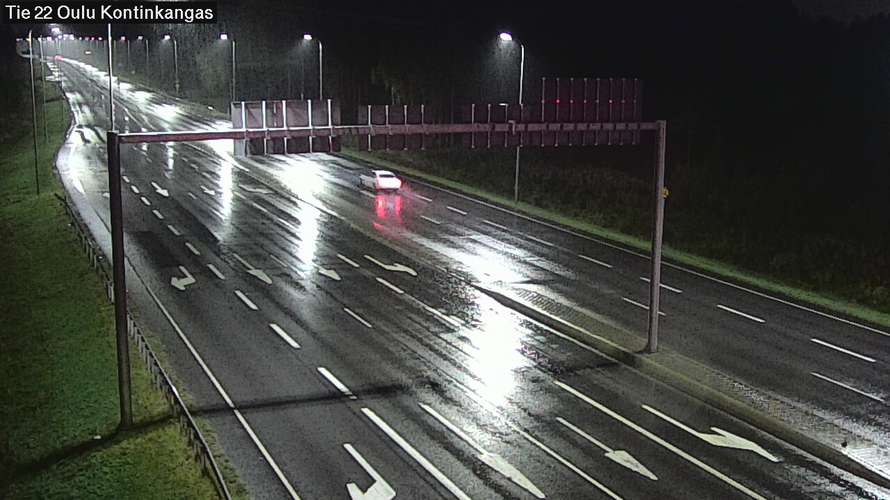 Weather Camera Image Road 22 Oulu Kaukovainio, Oulu, Pohjois-Pohjanmaa