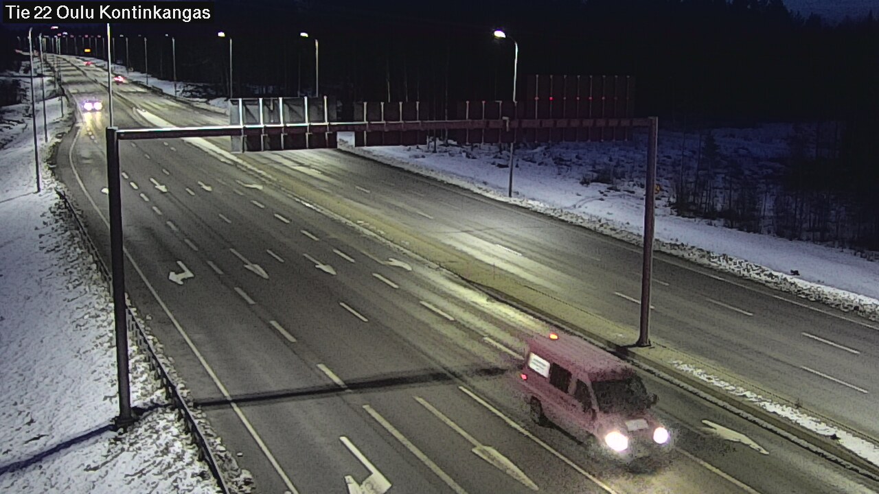 Kelikamerat Kuva Tie 22 Oulu Kaukovainio, Oulu, Pohjois-Pohjanmaa