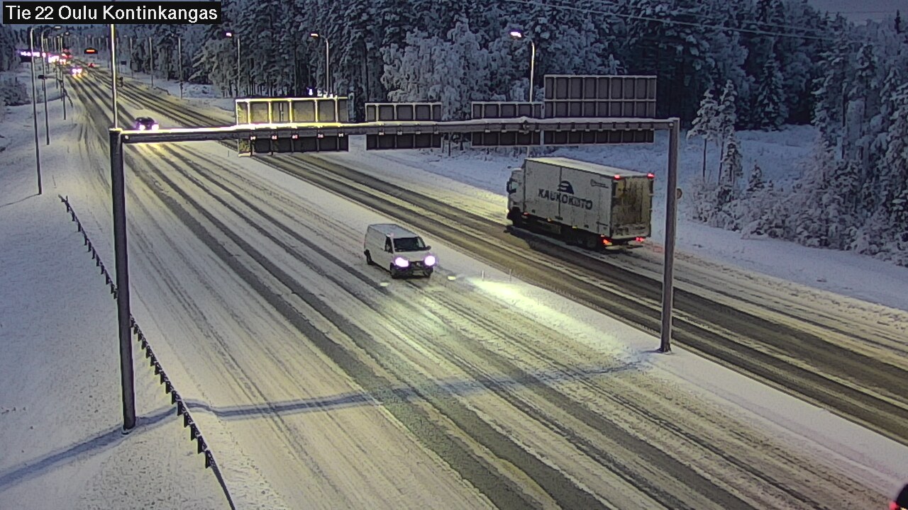 Kelikamerat Kuva Tie 22 Oulu Kaukovainio, Oulu, Pohjois-Pohjanmaa