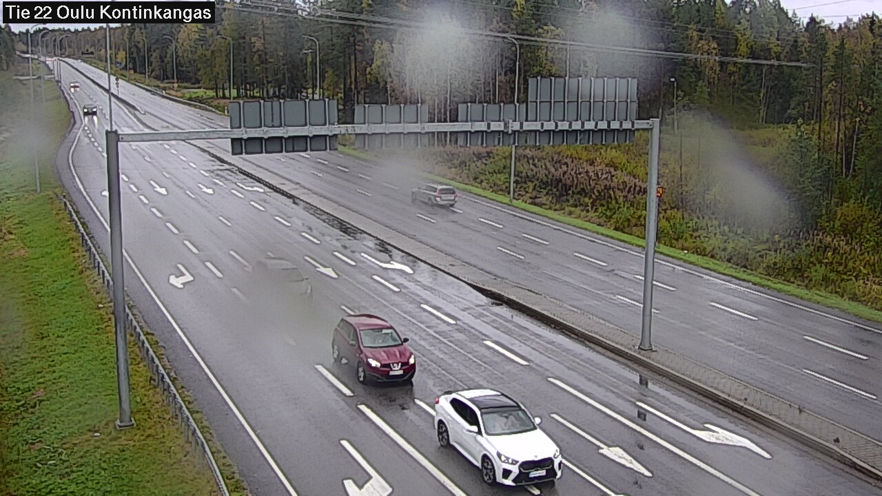 Weather Camera Image Road 22 Oulu Kaukovainio, Oulu, Pohjois-Pohjanmaa