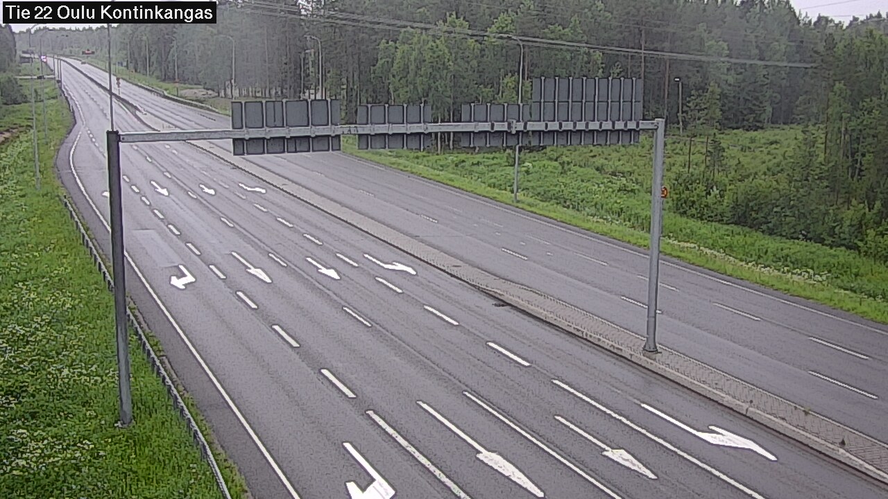 Kelikamerat Kuva Tie 22 Oulu Kaukovainio, Oulu, Pohjois-Pohjanmaa