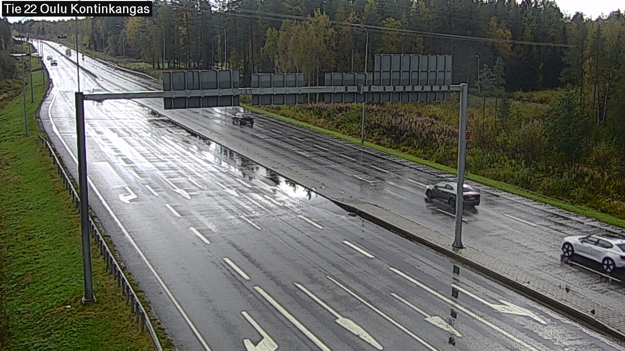 Weather Camera Image Road 22 Oulu Kaukovainio, Oulu, Pohjois-Pohjanmaa