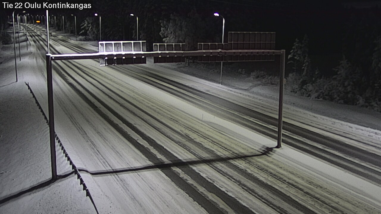 Kelikamerat Kuva Tie 22 Oulu Kaukovainio, Oulu, Pohjois-Pohjanmaa
