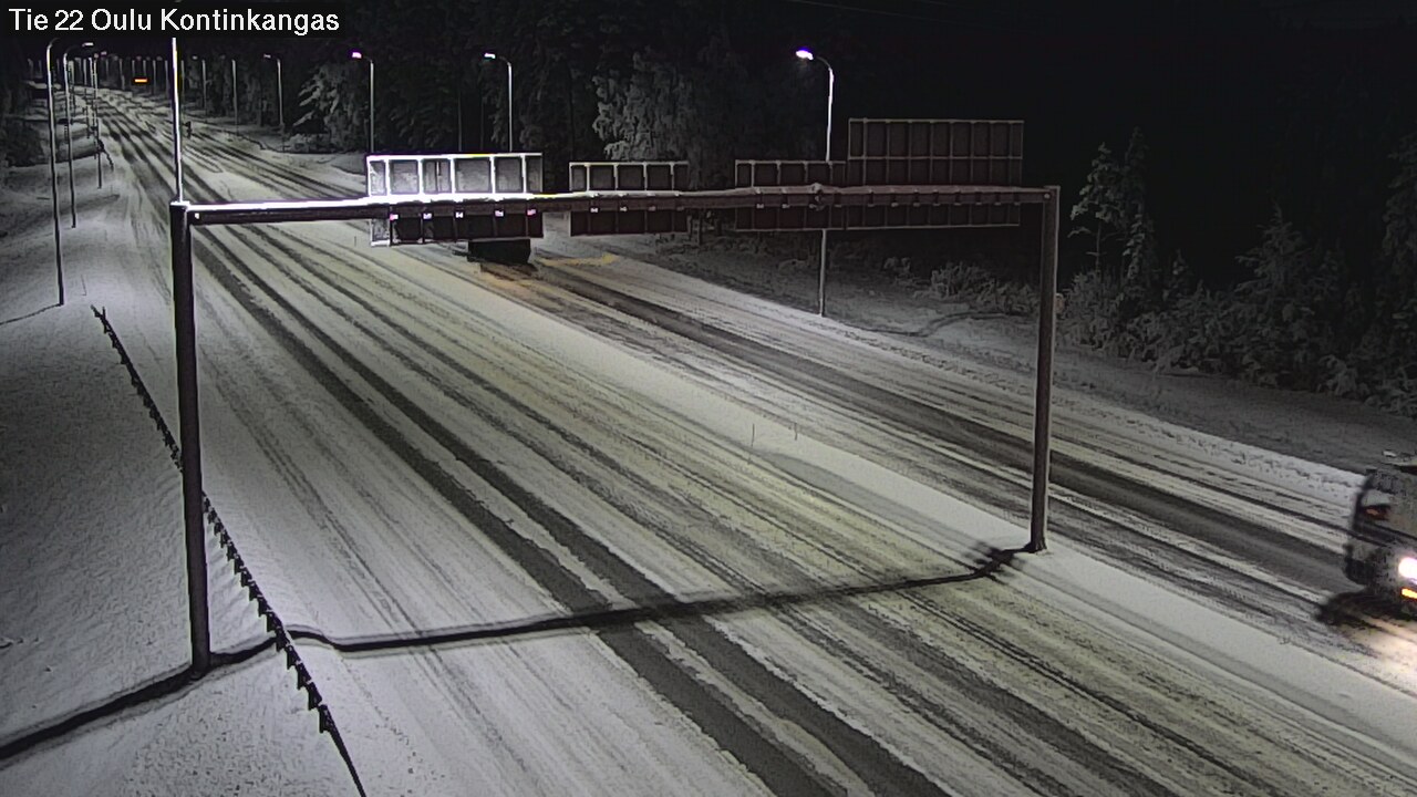 Kelikamerat Kuva Tie 22 Oulu Kaukovainio, Oulu, Pohjois-Pohjanmaa