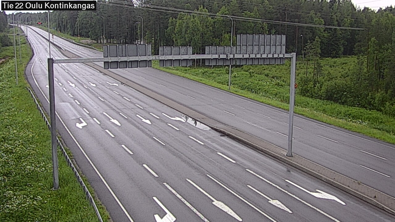 Kelikamerat Kuva Tie 22 Oulu Kaukovainio, Oulu, Pohjois-Pohjanmaa