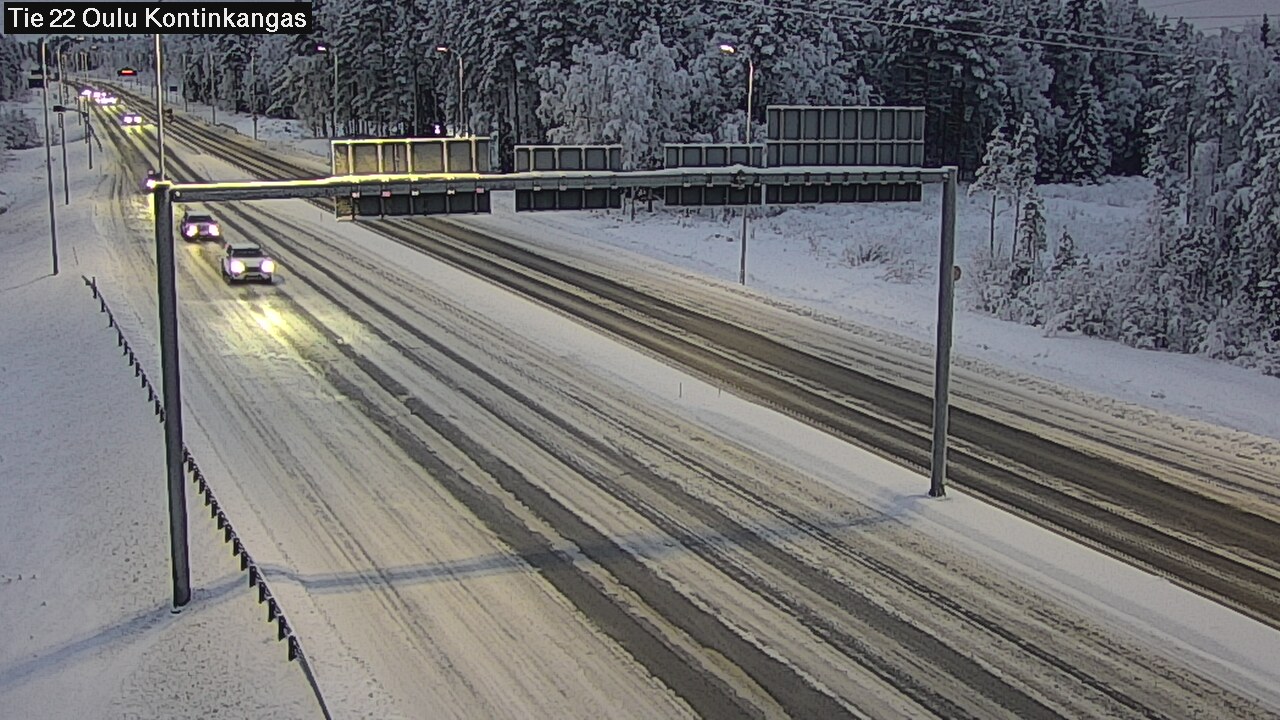 Kelikamerat Kuva Tie 22 Oulu Kaukovainio, Oulu, Pohjois-Pohjanmaa