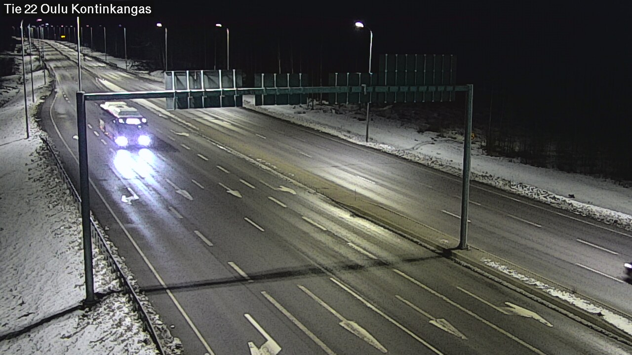 Kelikamerat Kuva Tie 22 Oulu Kaukovainio, Oulu, Pohjois-Pohjanmaa