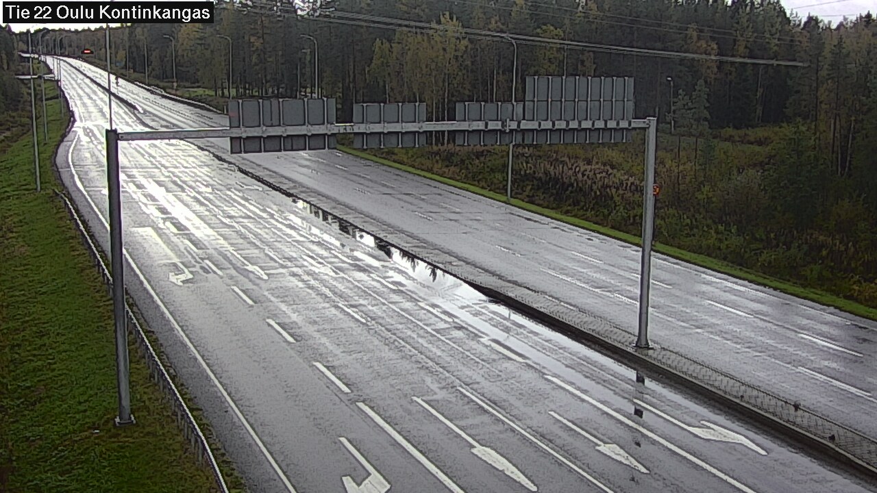 Weather Camera Image Road 22 Oulu Kaukovainio, Oulu, Pohjois-Pohjanmaa