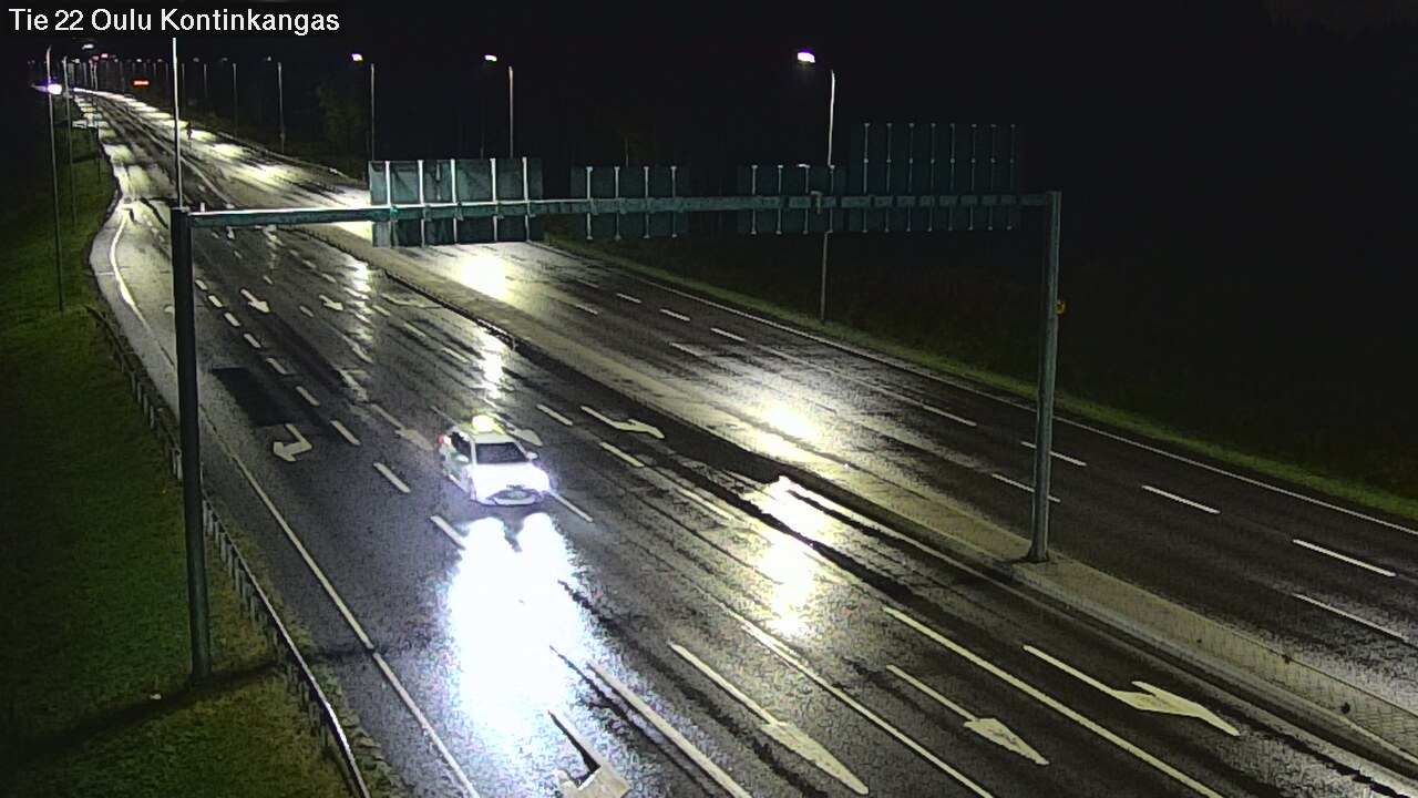 Weather Camera Image Road 22 Oulu Kaukovainio, Oulu, Pohjois-Pohjanmaa