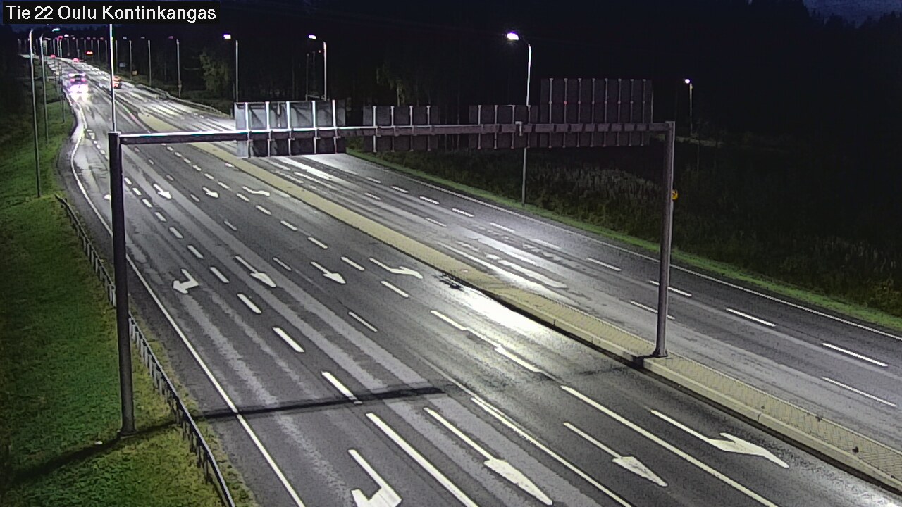 Weather Camera Image Road 22 Oulu Kaukovainio, Oulu, Pohjois-Pohjanmaa