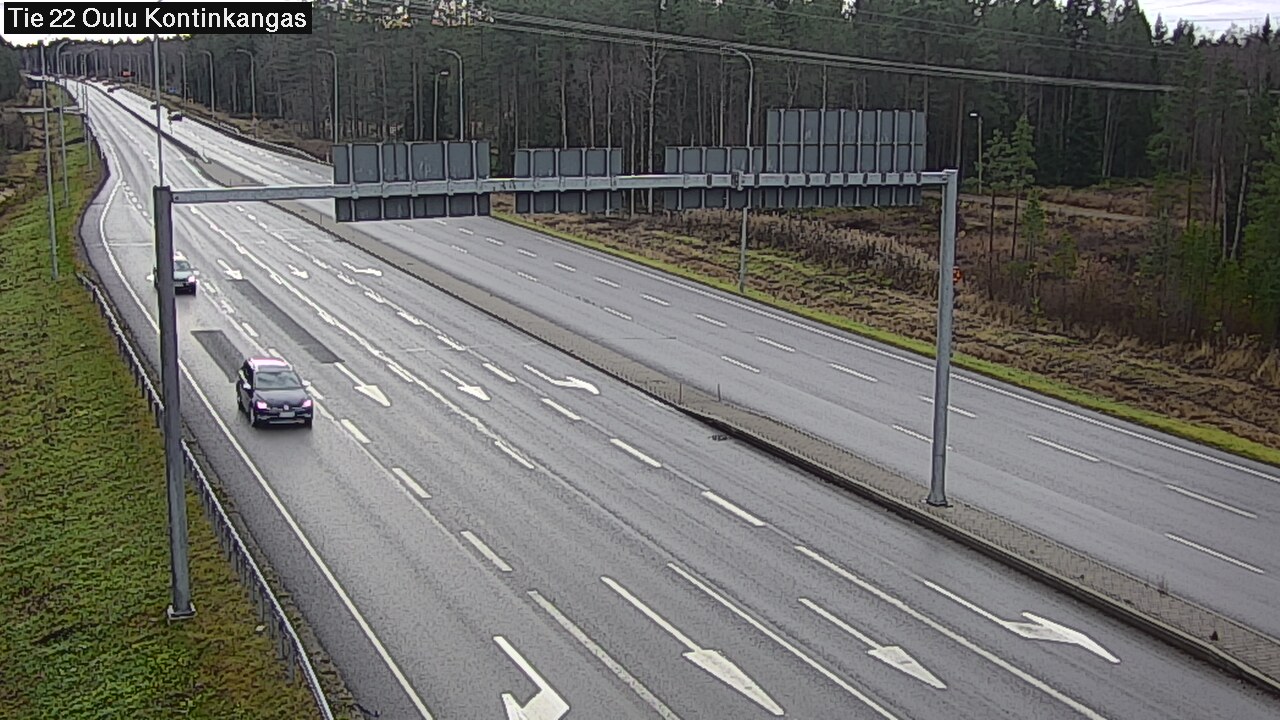 Kelikamerat Kuva Tie 22 Oulu Kaukovainio, Oulu, Pohjois-Pohjanmaa