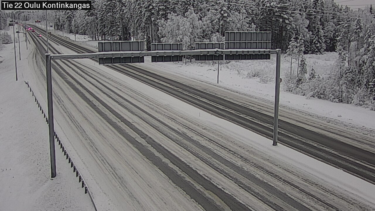 Kelikamerat Kuva Tie 22 Oulu Kaukovainio, Oulu, Pohjois-Pohjanmaa