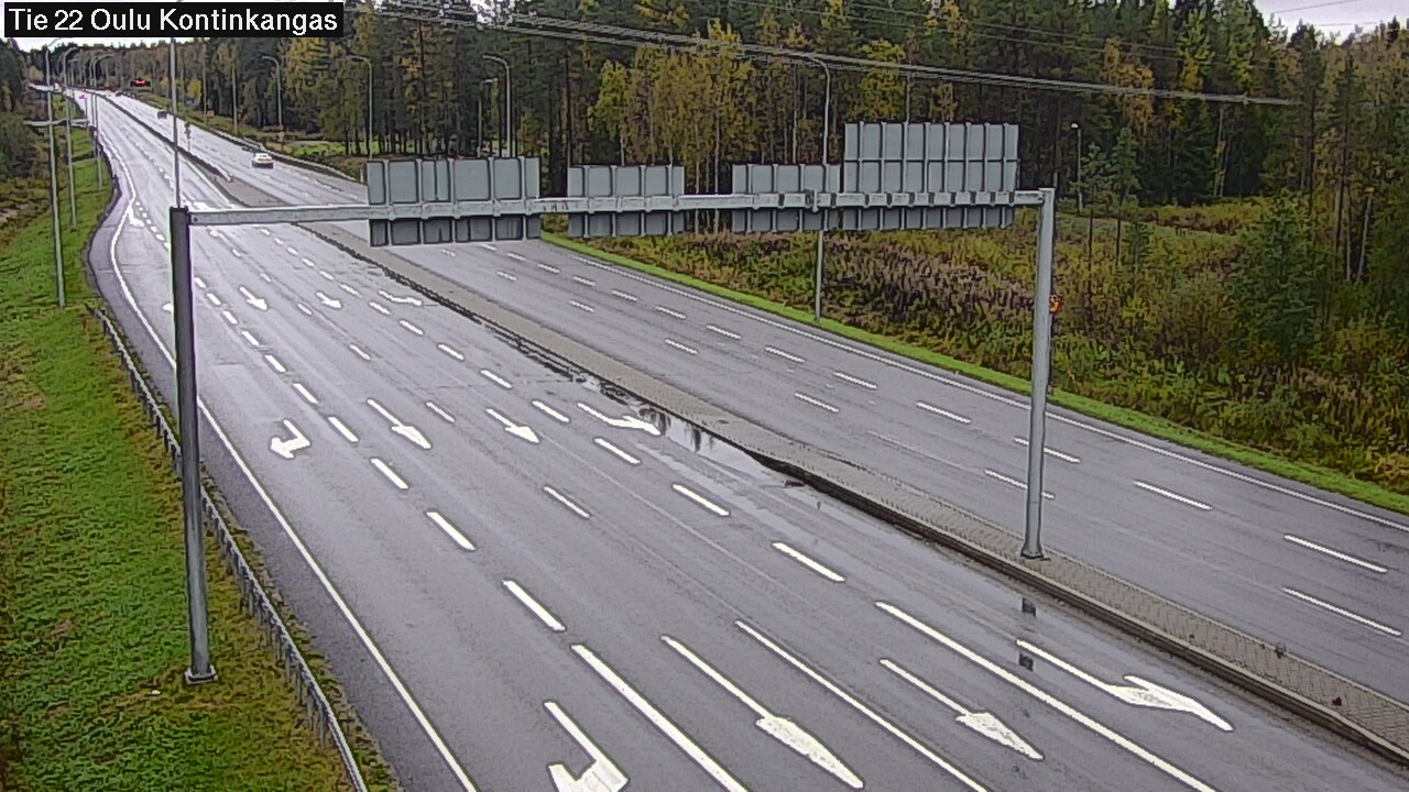 Kelikamerat Kuva Tie 22 Oulu Kaukovainio, Oulu, Pohjois-Pohjanmaa